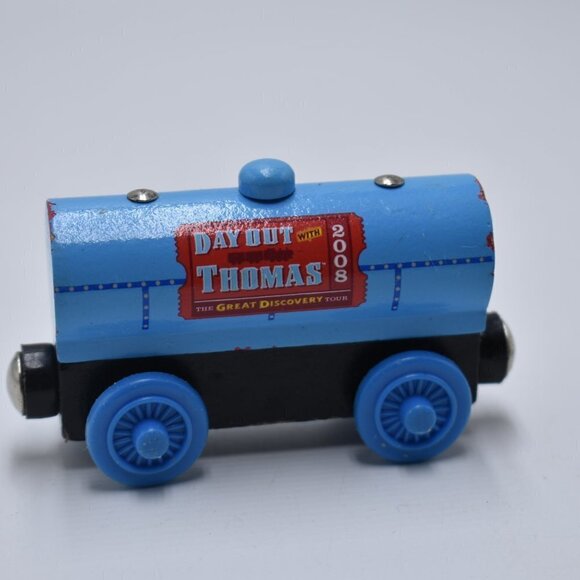 Thomas & Friends Wooden Railway Train Tank Engine Day Out 2008 Water Tanker Car - Picture 4 of 5